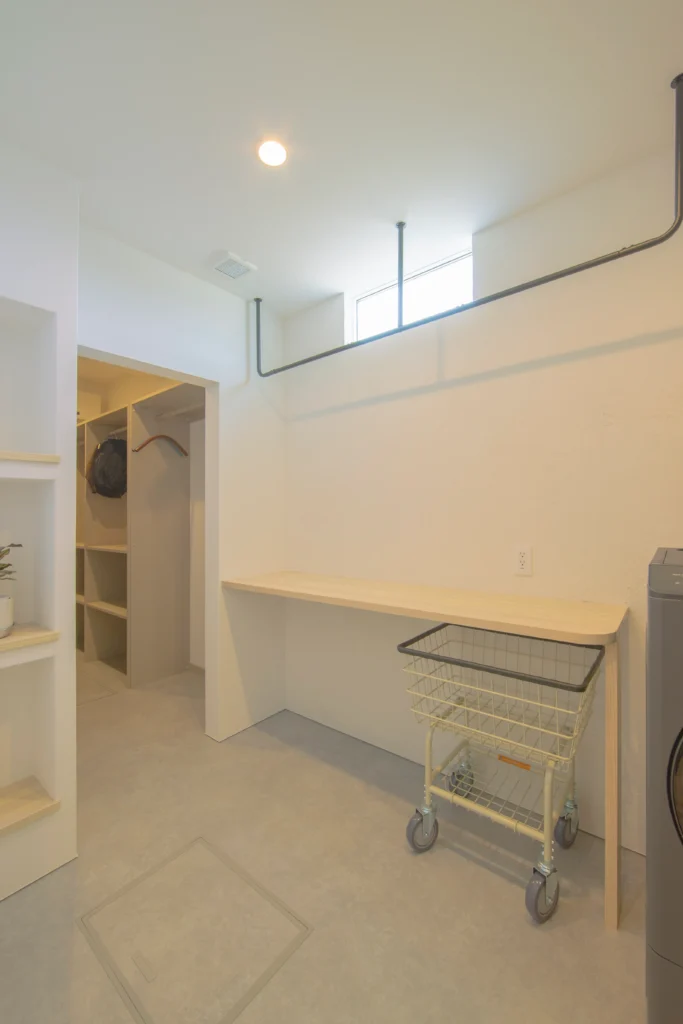 余白を楽しむ家 施工写真11
